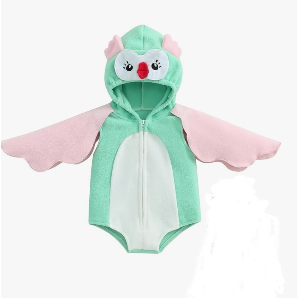Baby Owl toddler Halloween costume romper size various